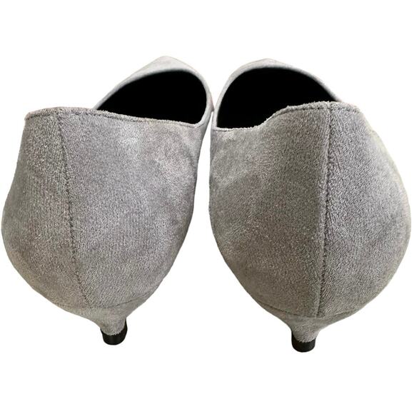 Camssoo 1.5” heels, light gray pointed toe pumps No wear size 10.5 - Picture 6 of 9